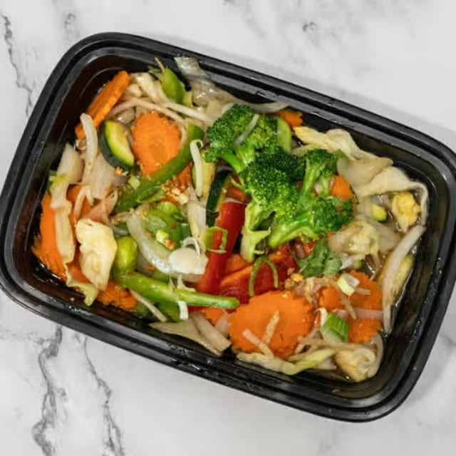 Mix Veggie in Savory Sauce.