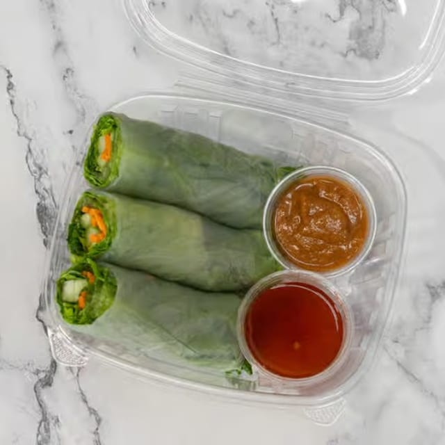Fresh Salad Wrap with Veggie (3pcs).